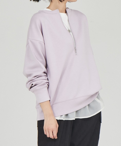 abahouse mavie（アバハウスマヴィ）の「シアーコンビ・レイヤードインナー（Tシャツ/カットソー・レディース・ブラック/ブラック系その他/ホワイト系その他/ベージュ/ホワイト・フリー）」の19枚目の写真