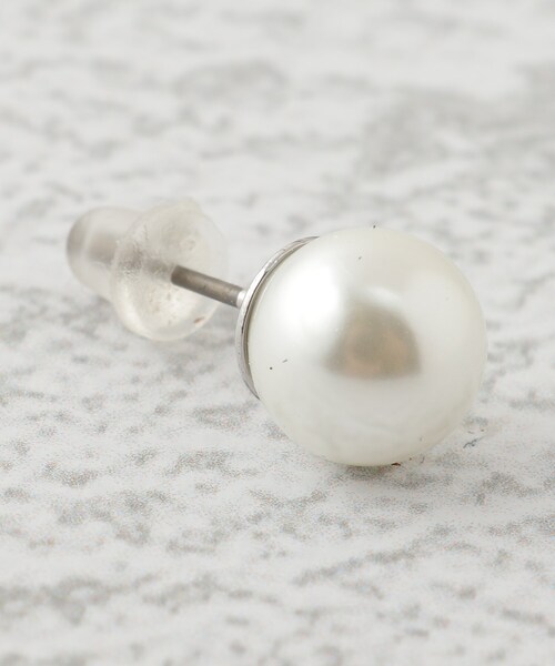 SHOO・LA・RUE（シューラルー）の「◆【セレモニー/2点セット】シンプルパール調ネックレス＆イヤリング又はピアス（ネックレス・レディース・シルバー/ゴールド系/シルバー系/ゴールド・00）」の8枚目の写真
