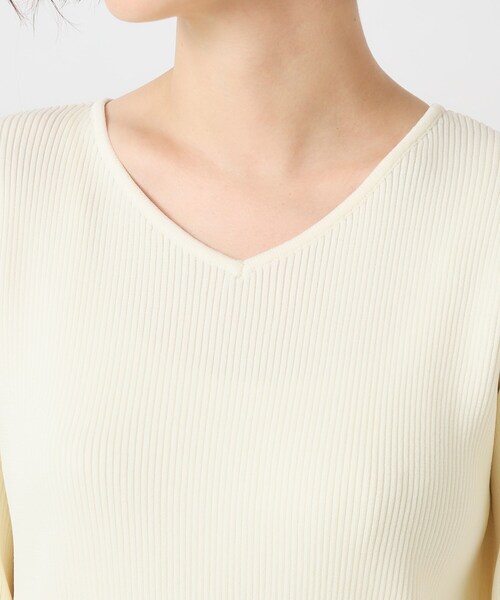 grove（グローブ）の「◆チュールドッキングニットワンピース（ワンピース・レディース・ブラック系1/アイボリー/ブラウン系その他・01/02/03/04/05）」の19枚目の写真