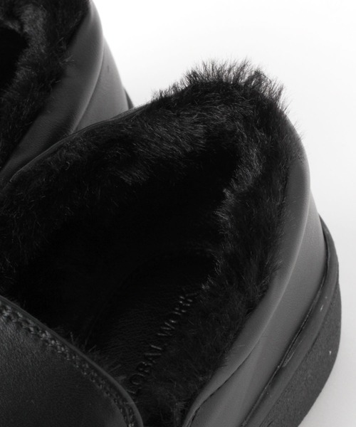 GLOBAL WORK(グローバルワーク)の「撥水保温中敷きスリッポン/979416(スリッポン・レディース・ブラック/アイボリー/その他・LARGE/MEDIUM)」の13枚目の写真