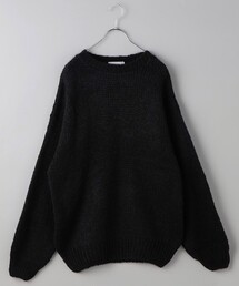 TRICOTS JEAN MARC | TRICOTS JEAN MARC/トリコットジーンマルク 別注 モヘアクルーネックニット / セーター(ニット/セーター)