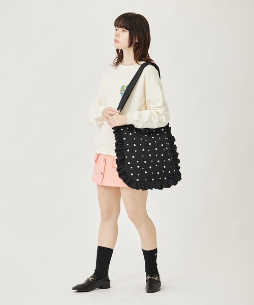 MILKFED.（ミルクフェド）の「MINI CULOTTES（デニムパンツ・レディース・ブラック/ピンク/グレー・M/S）」の21枚目の写真