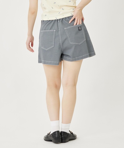 MILKFED.（ミルクフェド）の「MINI CULOTTES（デニムパンツ・レディース・ブラック/ピンク/グレー・M/S）」の18枚目の写真