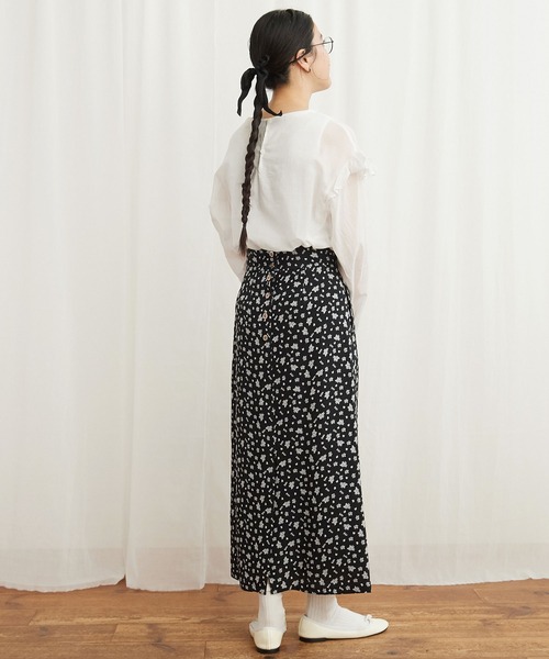 fig London 花柄シャツ Fサイズ　スカートセットアップ fig London 花柄シャツ Fサイズ スカートセットアップ fig London 花柄