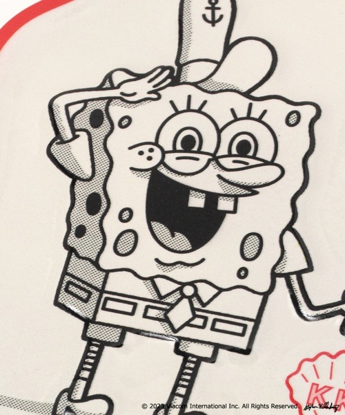 BAYFLOW(ベイフロー)の「【Sponge Bob(スポンジ・ボブ)×BAYFLOW】サインボード(インテリア雑貨・レディース・ホワイト・0)」の4枚目の写真