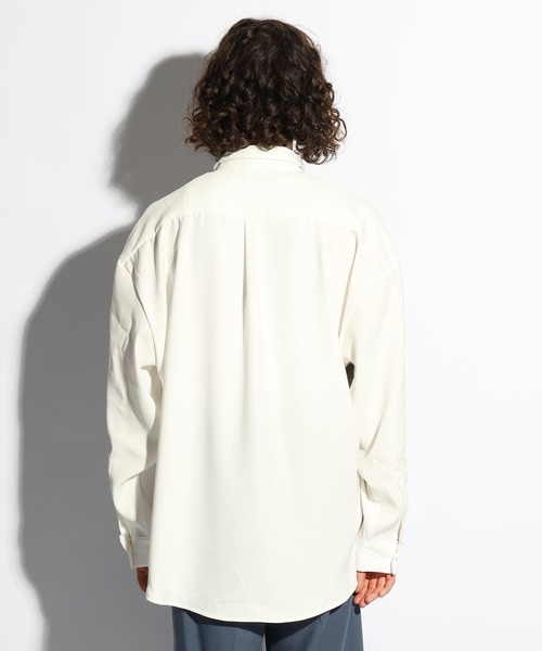 HARE（ハレ）の「フロントダークフラワープリントシャツ(HARE)（シャツ/ブラウス・メンズ・ブラック/ホワイト・FREE）」の10枚目の写真