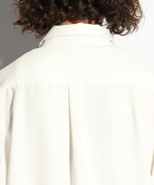 HARE（ハレ）の「フロントダークフラワープリントシャツ(HARE)（シャツ/ブラウス・メンズ・ブラック/ホワイト・FREE）」の11枚目の写真