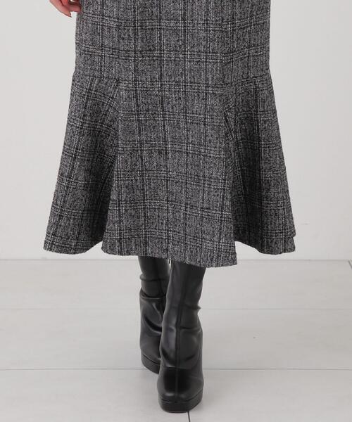 PROPORTION BODY DRESSING（プロポーションボディドレッシング）の「ループツイードマーメイドスカート（スカート・レディース・ベージュ/ブラック・MEDIUM/SMALL）」の10枚目の写真