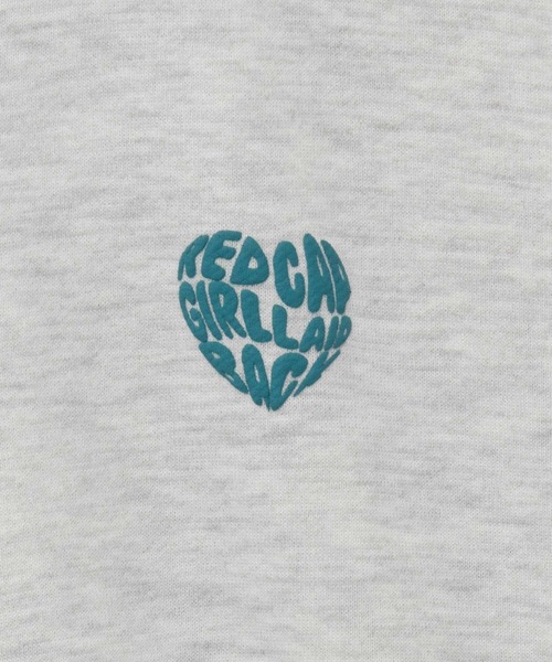 Red Cap Girl（レッドキャプガール）の「RED CAP GIRL レッドキャップガール バック発泡プリント ハーフジッププルオーバー（スウェット・メンズ・チャコールグレー/グレー/ネイビー・M/L）」の7枚目の写真