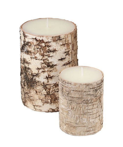 DULTON（ダルトン）の「BIRCH WOOD LOG CANDLE M/ バーチ ウッド ログ キャンドル M（キャンドル・メンズ・ブラウン・MEDIUM）」の5枚目の写真
