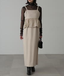 FREE'S MART | ◆ビスチェレイヤード風ドッキングワンピース(ワンピース)