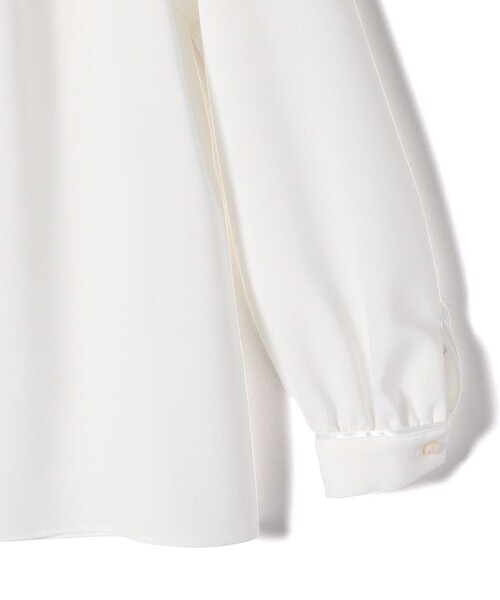 SHIPS(シップス)の「〈手洗い可能〉フロント タック パーツ ブラウス 24SS ◇(シャツ/ブラウス・レディース・ネイビー/ホワイト・ONE SIZE)」の21枚目の写真
