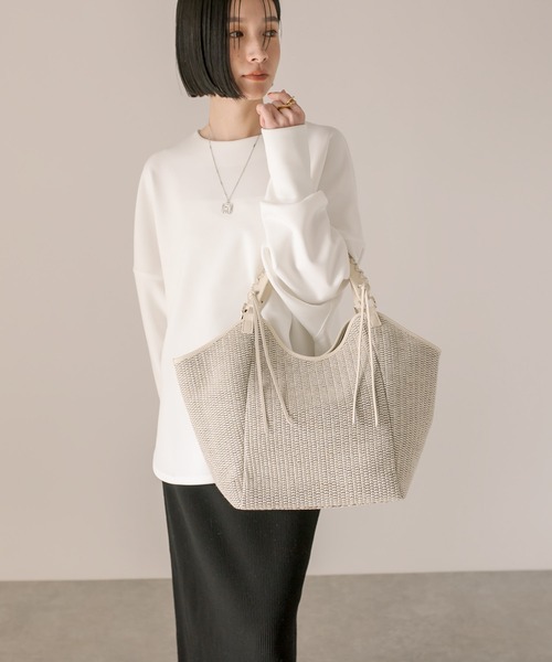 RIVE DROITE（リヴドロワ）の「CITY BASKET-tote（ショルダー