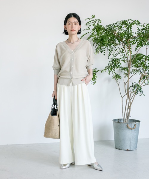 RIVE DROITE(リヴドロワ)の「CITY BASKET-tote(ショルダーバッグ・レディース・アイボリー/ブラック・FREE)」の17枚目の写真