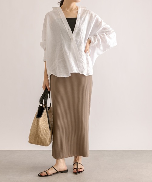 RIVE DROITE(リヴドロワ)の「CITY BASKET-tote(ショルダーバッグ・レディース・アイボリー/ブラック・FREE)」の18枚目の写真