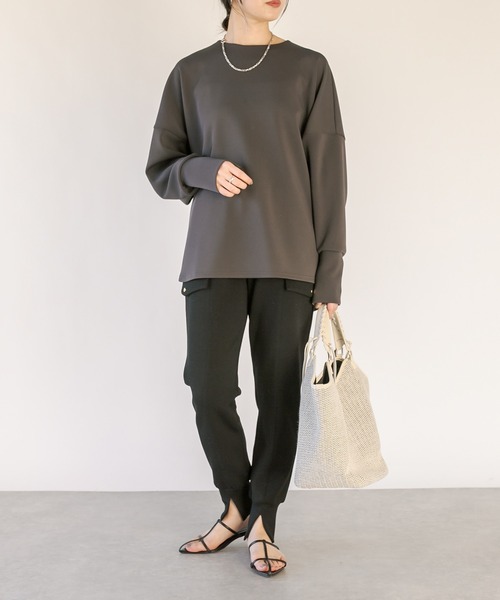 RIVE DROITE(リヴドロワ)の「CITY BASKET-tote(ショルダーバッグ・レディース・アイボリー/ブラック・FREE)」の10枚目の写真