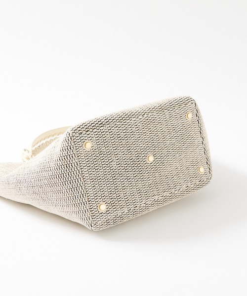 RIVE DROITE(リヴドロワ)の「CITY BASKET-tote(ショルダーバッグ・レディース・アイボリー/ブラック・FREE)」の20枚目の写真