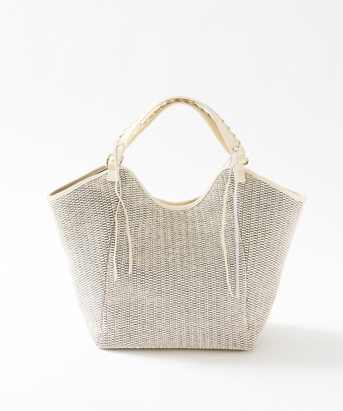 RIVE DROITE(リヴドロワ)の「CITY BASKET-tote(ショルダーバッグ・レディース・アイボリー/ブラック・FREE)」の12枚目の写真