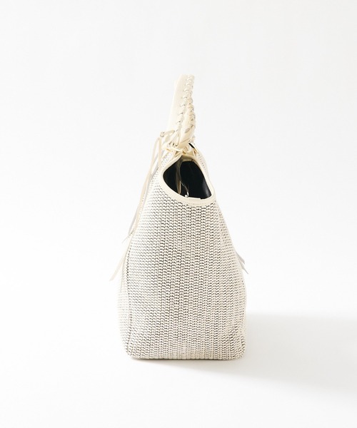 RIVE DROITE(リヴドロワ)の「CITY BASKET-tote(ショルダーバッグ・レディース・アイボリー/ブラック・FREE)」の21枚目の写真