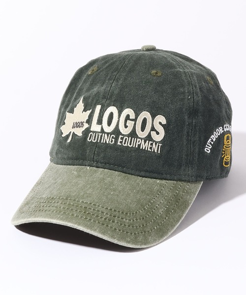 LOGOS(ロゴス)の「【LOGOS/ロゴス】ヴィンテージロゴキャップ(キャップ・メンズ・グリーン系1/イエロー/グリーン系2/レッド・FREE)」の6枚目の写真