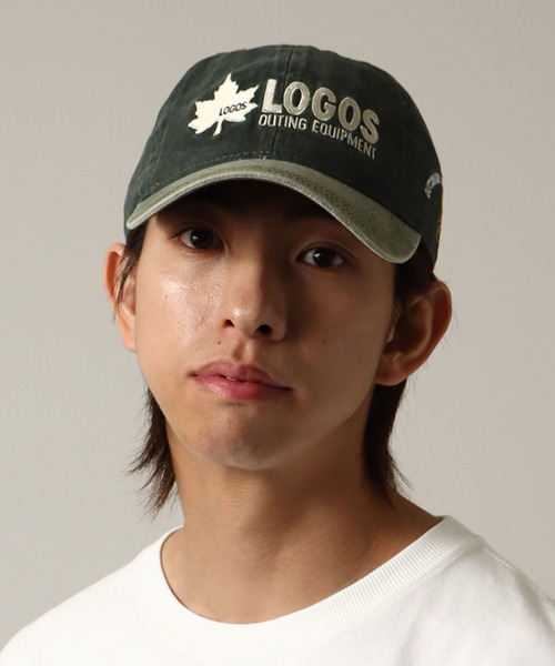 LOGOS(ロゴス)の「【LOGOS/ロゴス】ヴィンテージロゴキャップ(キャップ・メンズ・グリーン系1/イエロー/グリーン系2/レッド・FREE)」の21枚目の写真