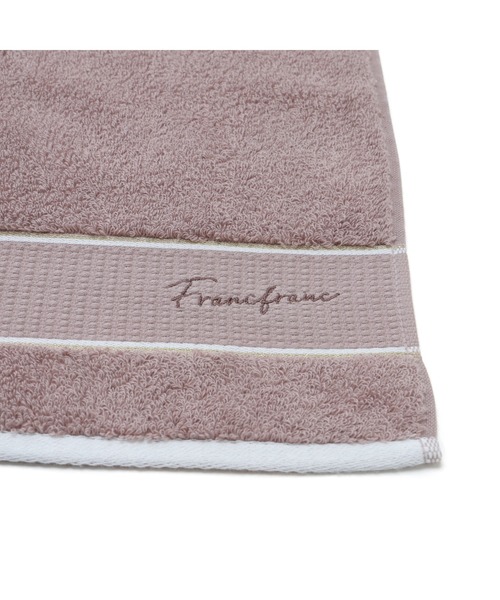 Francfranc(フランフラン)の「抗菌防臭 ベーシックロゴ フェイスタオル ブラウン(タオル・レディース・ブラウン・FREE)」の4枚目の写真