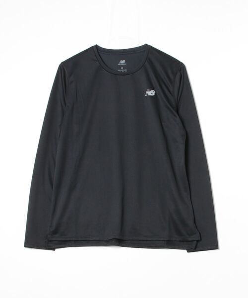 NEW BALANCE(ニューバランス)の「ニューバランス New Balance ロングスリーブTシャツ_Sport Essentials(Tシャツ/カットソー・レディース・ブラック・S/M/L)」の1枚目の写真