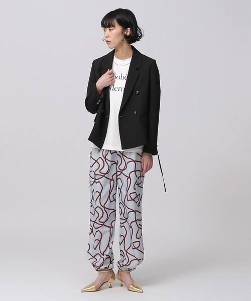 GALLEST（ギャレスト）の「クロップドダブルクロスジャケット