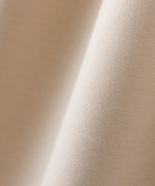 OMNES(オムネス)の「ソフトダンボールニットボリューム袖ワンピース長袖(ワンピース・レディース・ブラック/ベージュ/グレー・FREE)」の13枚目の写真