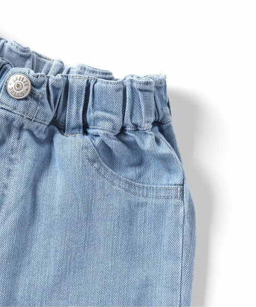 セール】裾刺繍スカラップデニム（デニムパンツ）｜BREEZE