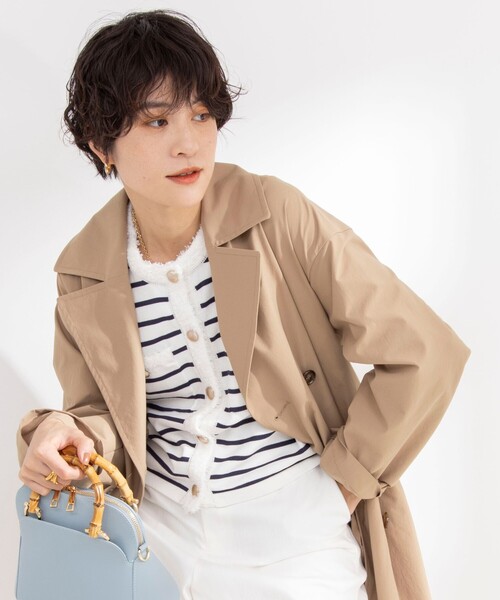 NOLLEY’S(ノーリーズ)の「ウォッシャブルトレンチコート(トレンチコート・レディース・グレイッシュベージュ/キャメル/ベージュ・36/38)」の20枚目の写真