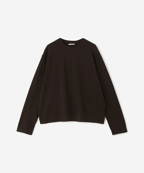 Bshop(ビショップ)の「RYE TENDER | 〈別注〉クルーネックニット WOMEN(ニット/セーター・レディース・ブルー系その他5/ブルー系その他/ホワイト/ブラウン・0)」の5枚目の写真