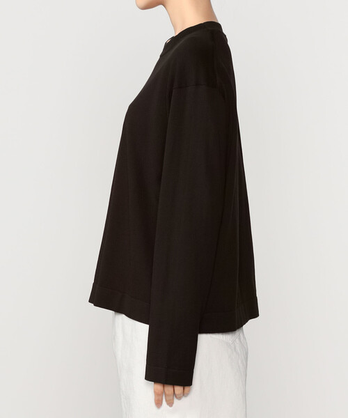 Bshop(ビショップ)の「RYE TENDER | 〈別注〉クルーネックニット WOMEN(ニット/セーター・レディース・ブルー系その他5/ブルー系その他/ホワイト/ブラウン・0)」の15枚目の写真