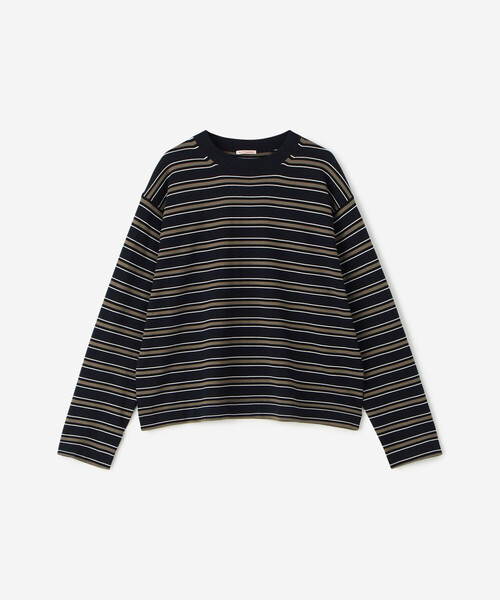 Bshop(ビショップ)の「RYE TENDER | 〈別注〉クルーネックニット WOMEN(ニット/セーター・レディース・ブルー系その他5/ブルー系その他/ホワイト/ブラウン・0)」の13枚目の写真
