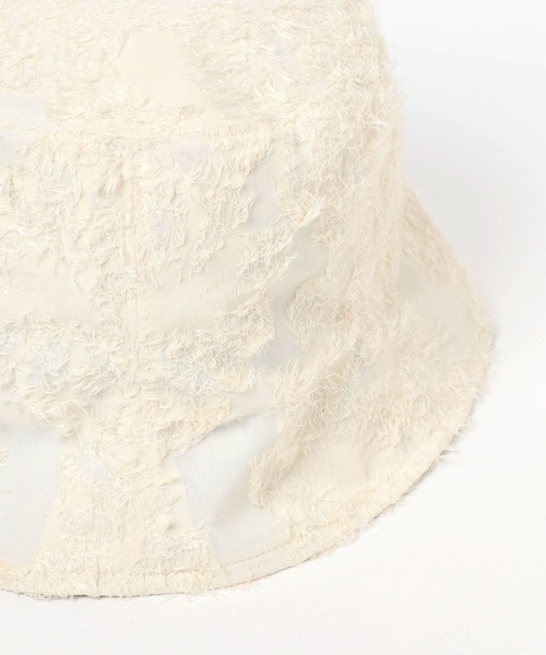 HARE（ハレ）の「ガラジャガードハット(HARE)（ハット・レディース・ブラック/アイボリー・FREE）」の15枚目の写真