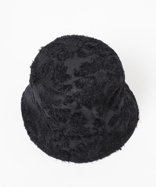 HARE（ハレ）の「ガラジャガードハット(HARE)（ハット・レディース・ブラック/アイボリー・FREE）」の4枚目の写真