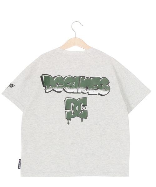 DC SHOES（ディーシーシューズ）の「24 KD TAKEEE8 GRAFF/DCキッズバックプリント半袖Tシャツ（Tシャツ/カットソー・キッズ・ブラック/グレー・150/140/130/120/160）」の4枚目の写真