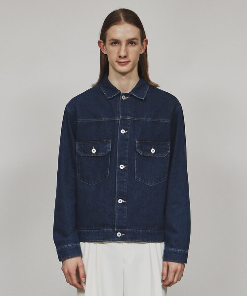 tk.TAKEO KIKUCHI(ティーケータケオキクチ)の「◆10ozデニムジャケット(デニムジャケット・メンズ・ブラック/ブルー系その他・02/03/04)」の3枚目の写真