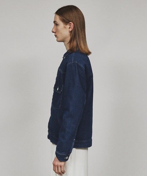 tk.TAKEO KIKUCHI(ティーケータケオキクチ)の「◆10ozデニムジャケット(デニムジャケット・メンズ・ブラック/ブルー系その他・02/03/04)」の4枚目の写真