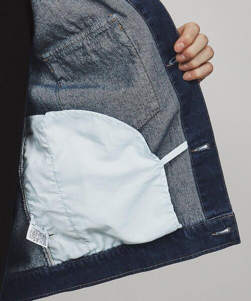 tk.TAKEO KIKUCHI(ティーケータケオキクチ)の「◆10ozデニムジャケット(デニムジャケット・メンズ・ブラック/ブルー系その他・02/03/04)」の8枚目の写真