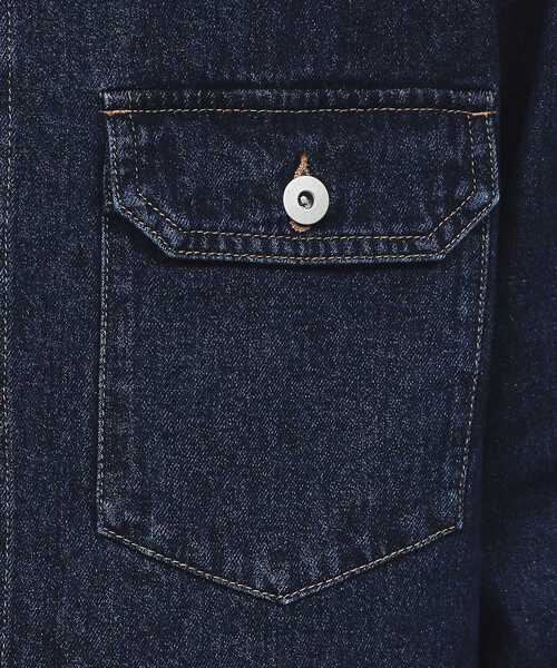 tk.TAKEO KIKUCHI(ティーケータケオキクチ)の「◆10ozデニムジャケット(デニムジャケット・メンズ・ブラック/ブルー系その他・02/03/04)」の16枚目の写真