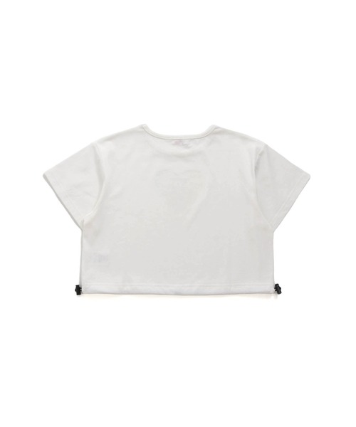 JENNI belle（ジェニィベル）の「【WEB限定】すそスピンドルショート丈Tシャツ（Tシャツ/カットソー・キッズ・サックスブルー/オフホワイト/ミント・130cm/140cm/150cm/120cm）」の10枚目の写真