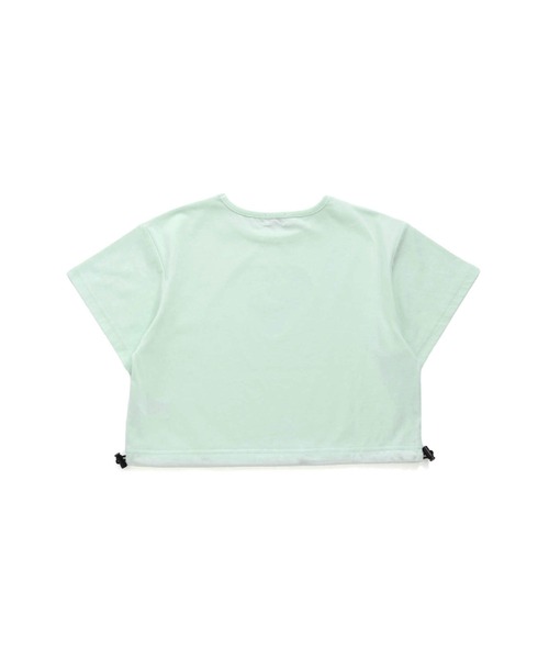 JENNI belle（ジェニィベル）の「【WEB限定】すそスピンドルショート丈Tシャツ（Tシャツ/カットソー・キッズ・サックスブルー/オフホワイト/ミント・130cm/140cm/150cm/120cm）」の12枚目の写真