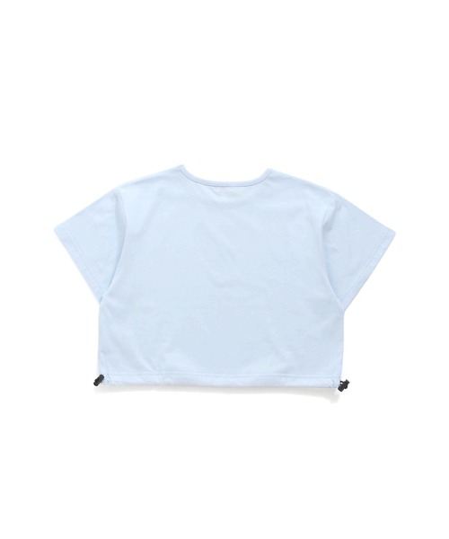 JENNI belle（ジェニィベル）の「【WEB限定】すそスピンドルショート丈Tシャツ（Tシャツ/カットソー・キッズ・サックスブルー/オフホワイト/ミント・130cm/140cm/150cm/120cm）」の14枚目の写真