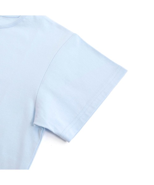 JENNI belle（ジェニィベル）の「【WEB限定】すそスピンドルショート丈Tシャツ（Tシャツ/カットソー・キッズ・サックスブルー/オフホワイト/ミント・130cm/140cm/150cm/120cm）」の17枚目の写真