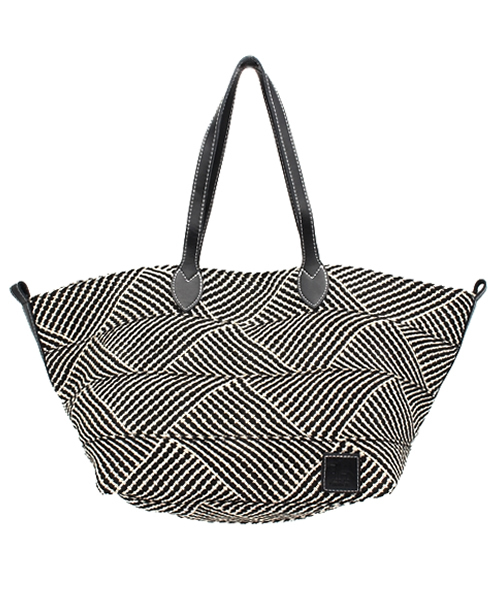 collex(コレックス)の「【5CHEERS】レザーハンドルトートバッグ(トートバッグ・レディース・ブラック・FREE)」の1枚目の写真