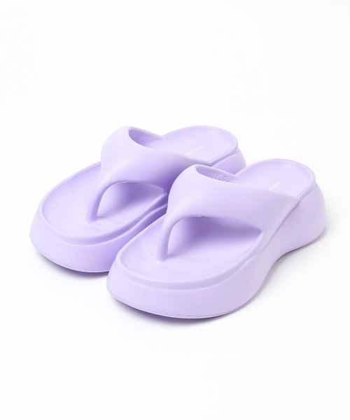 niko and...（ニコアンド）の「オリジナルニコモコトングサンダル（サンダル・レディース・ライトグリーン/ラベンダー/ベージュ/ブラック・LARGE/MEDIUM）」の20枚目の写真