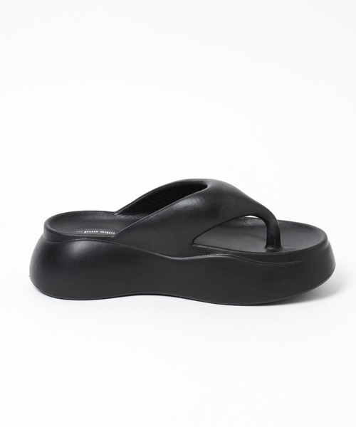 niko and...（ニコアンド）の「オリジナルニコモコトングサンダル（サンダル・レディース・ライトグリーン/ラベンダー/ベージュ/ブラック・LARGE/MEDIUM）」の10枚目の写真