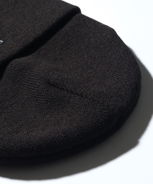HUF（ハフ）の「【HUF/ハフ】BOX BEANIE/ボックスロゴビーニー（ニットキャップ/ビーニー・メンズ・ブラック/ライトベージュ/カーキ/ヘザーグレー/ネイビー・FREE）」の8枚目の写真