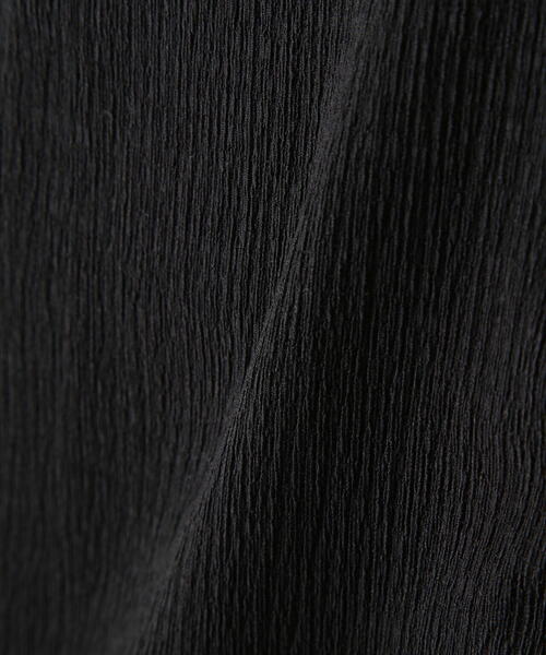 FREE'S MART（フリーズマート）の「◆Vネックドビーカットソーカーディガン（カーディガン/ボレロ・レディース・ブラック/ホワイト/イエロー・FREE）」の16枚目の写真